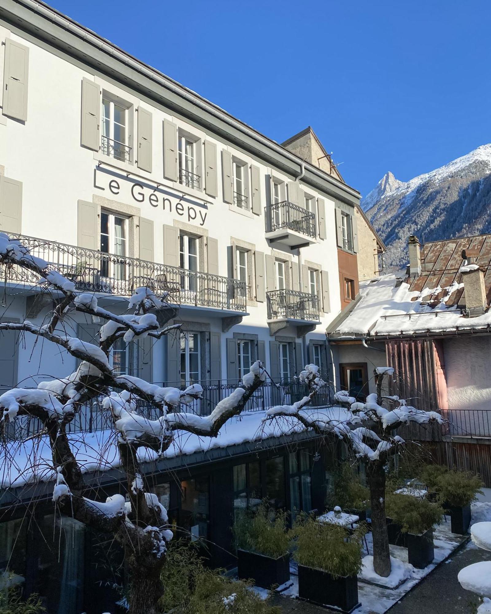 Le Genepy - Appart'Hotel De Charme Chamonix Eksteriør bilde