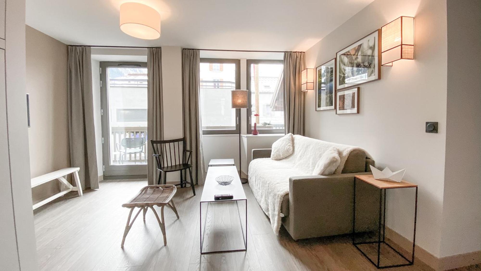 Le Genepy - Appart'Hotel De Charme Chamonix Rom bilde