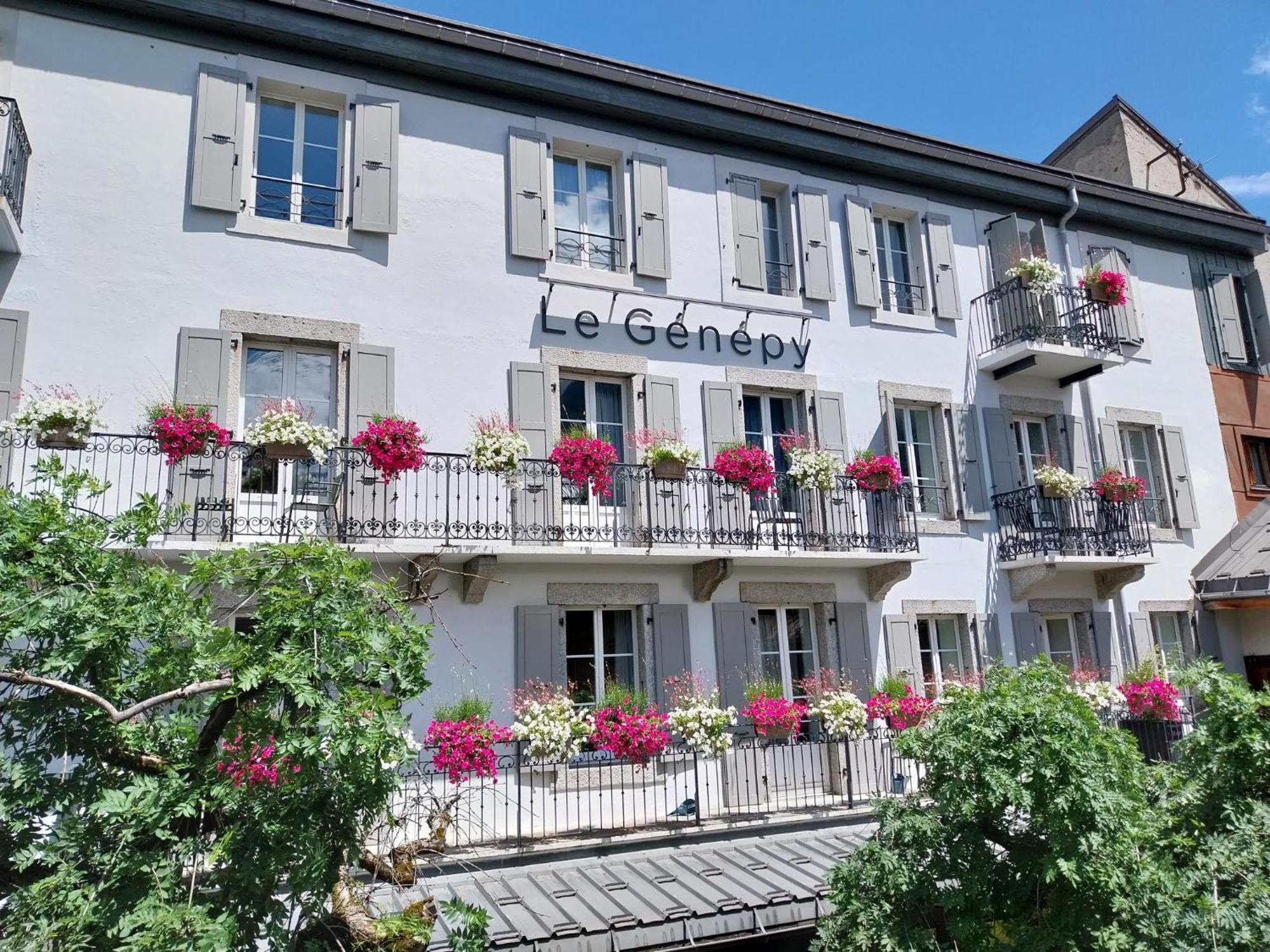 Le Genepy - Appart'Hotel De Charme Chamonix Eksteriør bilde